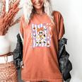 Preppy Coquette Bow Ghost Reading Books Halloween Book Women's Comfort Colors T-Shirt Yam