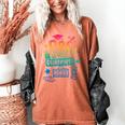 Preschool 2021 Graduate Prek Quarantine Preschool Graduation Women's Comfort Colors T-Shirt Yam
