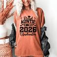 Proud Auntie Of Two 2026 Graduates Graduation Women's Comfort Colors T-Shirt Yam