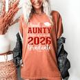 Proud Aunty Of a Class Of 2026 Graduate Senior Graduation Women's Comfort Colors T-Shirt Yam