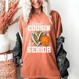 Proud Cousin Of A 2026 Senior Basketball Graduation Leopard Women's Comfort Colors T-Shirt Yam
