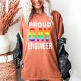 Proud Gay Engineer LGBTQ Rainbow Engineering Graduation Women's Comfort Colors T-Shirt Yam