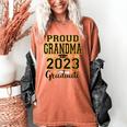 Proud Grandma Of A 2023 Graduate Graduation Women's Comfort Colors T-Shirt Yam