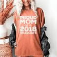 Proud Mom Of A 2018 Graduate Senior Class Graduation T-Shirt Women's Comfort Colors T-Shirt Yam