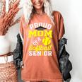 Proud Mom Of a Softball Senior Class Of 2026 Graduation Women's Comfort Colors T-Shirt Yam