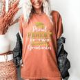 Proud Parent Of Two 2024 Graduate Class 2024 Graduation Premium Women's Comfort Colors T-Shirt Yam