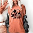 Proud Senior Dad Soccer Class Of 2027 Graduation Graduate Women's Comfort Colors T-Shirt Yam