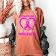 Purple In Memory Of Mother In Law Alzheimers Dementia Heart Women's Comfort Colors T-Shirt Yam Purple In Memory Of Mother In Law Alzheimers Dementia Heart Women's Comfort Colors T-Shirt Yam