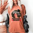 Queen Masters Degree Graduation Social Work MSW MPH Women's Comfort Colors T-Shirt Yam