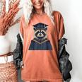 Raccoon Graduation Women's Comfort Colors T-Shirt Yam