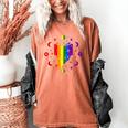 Rainbow Book With Stars And Moon Phases Gay Pride LGBT Women's Comfort Colors T-Shirt Yam Rainbow Book With Stars And Moon Phases Gay Pride LGBT Women's Comfort Colors T-Shirt Yam