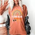 I Still Read Children's Books Rainbow Women's Comfort Colors T-Shirt Yam