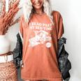 I Read Past My Bedtime Late Night Readers Book Club Women's Comfort Colors T-Shirt Yam