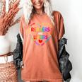 Readers Are Leaders Reading Teacher Women Kids Book Lovers Women's Comfort Colors T-Shirt Yam
