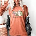 Reading All The Way Christmas Book Lover For Women And Teens Women's Comfort Colors T-Shirt Yam