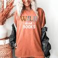 Reading Lover Wild About Books Reading Books And Bookworm Women's Comfort Colors T-Shirt Yam