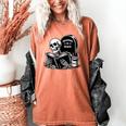 READING IN PEACE RIP Introvert Skeleton Read Book Meme Women's Comfort Colors T-Shirt Yam READING IN PEACE RIP Introvert Skeleton Read Book Meme Women's Comfort Colors T-Shirt Yam