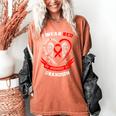 Red In Memory Of Grandson Heart Disease American Heart Month Women's Comfort Colors T-Shirt Yam Red In Memory Of Grandson Heart Disease American Heart Month Women's Comfort Colors T-Shirt Yam