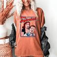 Retro Vampire Book Cover Style Stay Hydrated Halloween Women's Comfort Colors T-Shirt Yam Retro Vampire Book Cover Style Stay Hydrated Halloween Women's Comfort Colors T-Shirt Yam