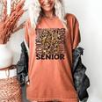 Senior 2021 Grad Class Of 2021 Graduation Leopard Cheetah Women's Comfort Colors T-Shirt Yam
