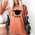SENIOR 2025 Cute Graduation Class Of 2025 Graduate Women's Comfort Colors T-Shirt Yam
