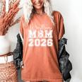 Senior 2026 Wrestling Mom Proud Senior 2026 Mom Graduation Women's Comfort Colors T-Shirt Yam