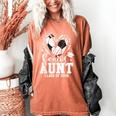 Senior Aunt Class Of 2026 Soccer Graduation Heart Women's Comfort Colors T-Shirt Yam
