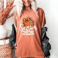 Senior Basketball Class Of 2026 Coquette Graduation Day Women's Comfort Colors T-Shirt Yam
