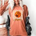 Senior Basketball Mom 2026 Basketball Graduation Women's Comfort Colors T-Shirt Yam