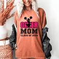 Senior Cheerleader Mom Cheer Class Of 2025 Graduation Women Women's Comfort Colors T-Shirt Yam