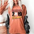 Senior Class Of 2019 Tshirt Graduation School Baseball Women's Comfort Colors T-Shirt Yam