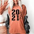 Senior Class Of 2021 Graduation High School College Women's Comfort Colors T-Shirt Yam