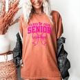 Senior Class Of 2026 Coquette Pink Bow Graduation 2026 Women's Comfort Colors T-Shirt Yam