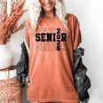 Senior Class Of 2026 Varsity Text Graduation Women's Comfort Colors T-Shirt Yam