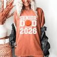 Senior Dad Class Of 2026 Cute Basketball Dad Graduation 2026 Women's Comfort Colors T-Shirt Yam