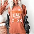 Senior Dad Class Of 2026 Graduate Basketball Graduation 2026 Women's Comfort Colors T-Shirt Yam