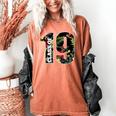 Senior Floral Class Of 2019 Shirt Graduation Idea Women's Comfort Colors T-Shirt Yam