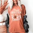 Senior Football Sister Class Of 2025 Graduation Graduate Women's Comfort Colors T-Shirt Yam