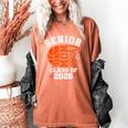 Senior Mom Class Of 2026 Basketball Graduation Women's Comfort Colors T-Shirt Yam