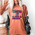 Senior Year 2022 Class Of 2022 Graduation Tie Dye Groovy Women's Comfort Colors T-Shirt Yam