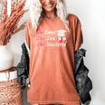She Came She Saw She Mastered Graduation Women's Comfort Colors T-Shirt Yam