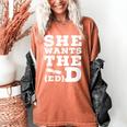 She Wants The EdD Graduation Doctorate EdD Graduate Women's Comfort Colors T-Shirt Yam