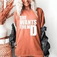 She Wants The MD Shirt Medical Graduation Doctor Women's Comfort Colors T-Shirt Yam