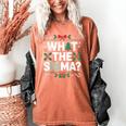 What The Sigma Christmas Party Outfit For Introverts Women's Comfort Colors T-Shirt Yam