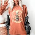 Skeleton I Buy Books Like I'm Immortal Halloween Women's Comfort Colors T-Shirt Yam
