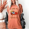 Smutty Book Lover I Like My Fictional Men Spicy Book Women's Comfort Colors T-Shirt Yam