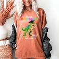 So Long Kindergarten Graduation Class 2025 Dinosaur Kids Women's Comfort Colors T-Shirt Yam