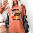 So Long Preschool Pre-K Here I Come Graduation Women's Comfort Colors T-Shirt Yam