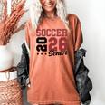 Soccer Senior Night Soccer Senior 2026 Graduation 71 Women's Comfort Colors T-Shirt Yam