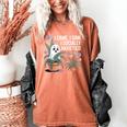 Social Anxiety Introvert Nervous Awkward Socially Women's Comfort Colors T-Shirt Yam